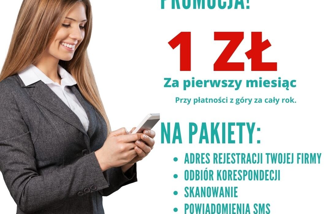 Promocja na pakiety abonamentowe wirtualnego biura we Wrocławiu
